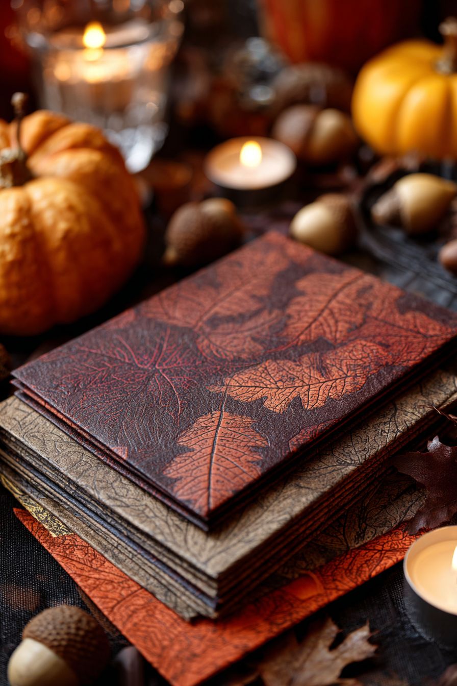 Design Personalized Fall-Themed Invitations