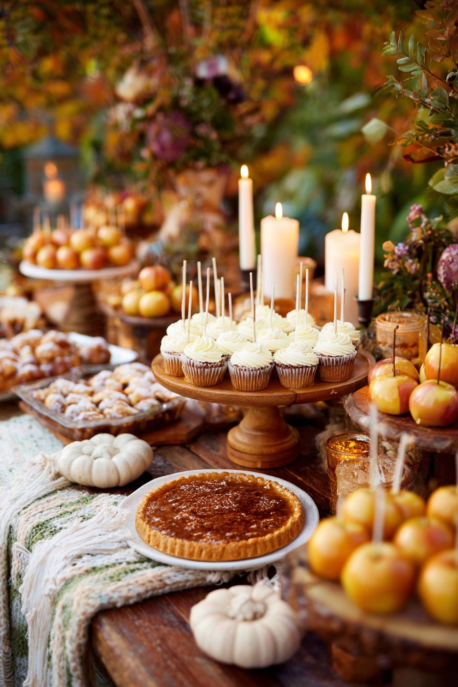 Prepare an Autumn Dessert Spread