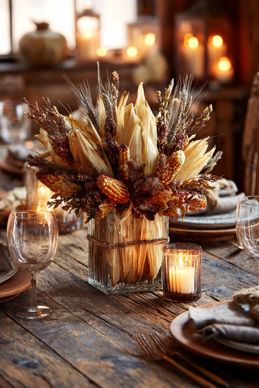 Craft a Rustic Corn Husk Bouquet