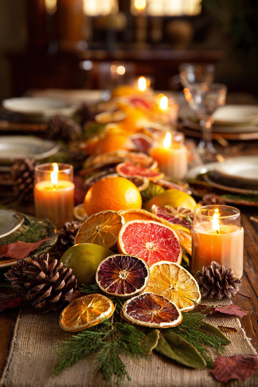 Create a Dried Citrus Slice Garland