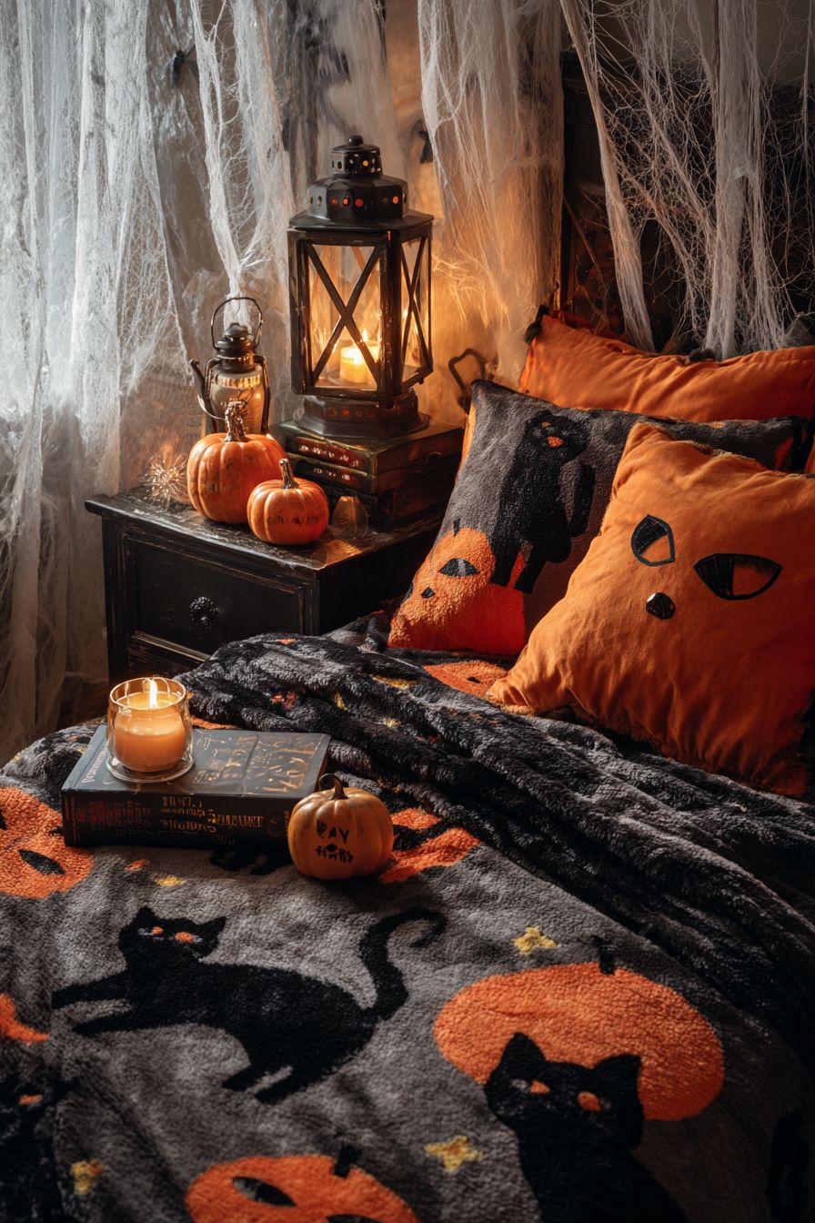 Switch to Halloween-themed Bedding