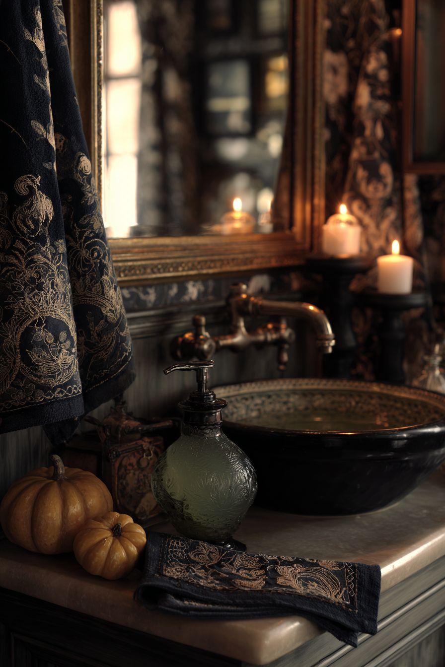 Organize Frightful Hand Towels and Soap