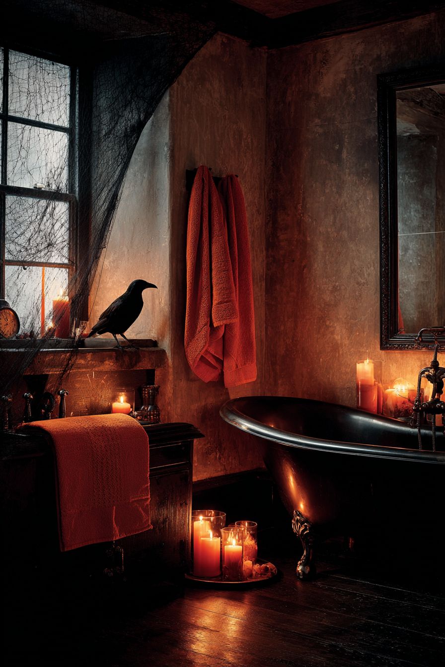 Simple Black-and-Orange Color Scheme