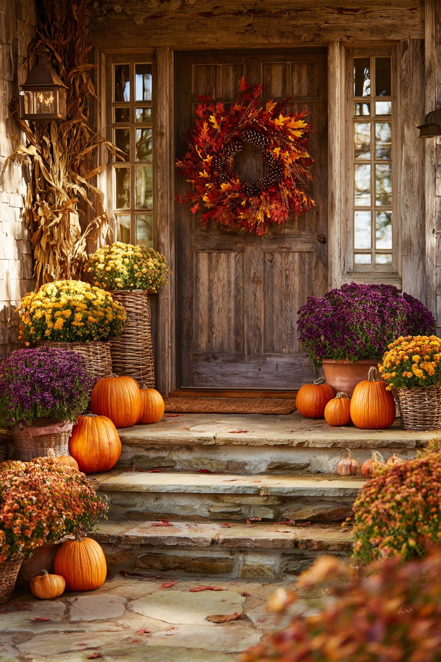 Simple Wreaths for a Warm Welcome