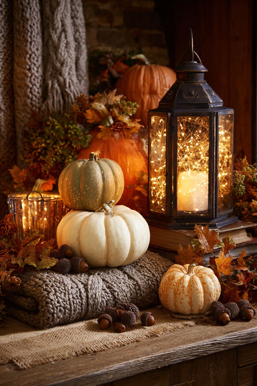 Update Your Mantel with Fall Elements