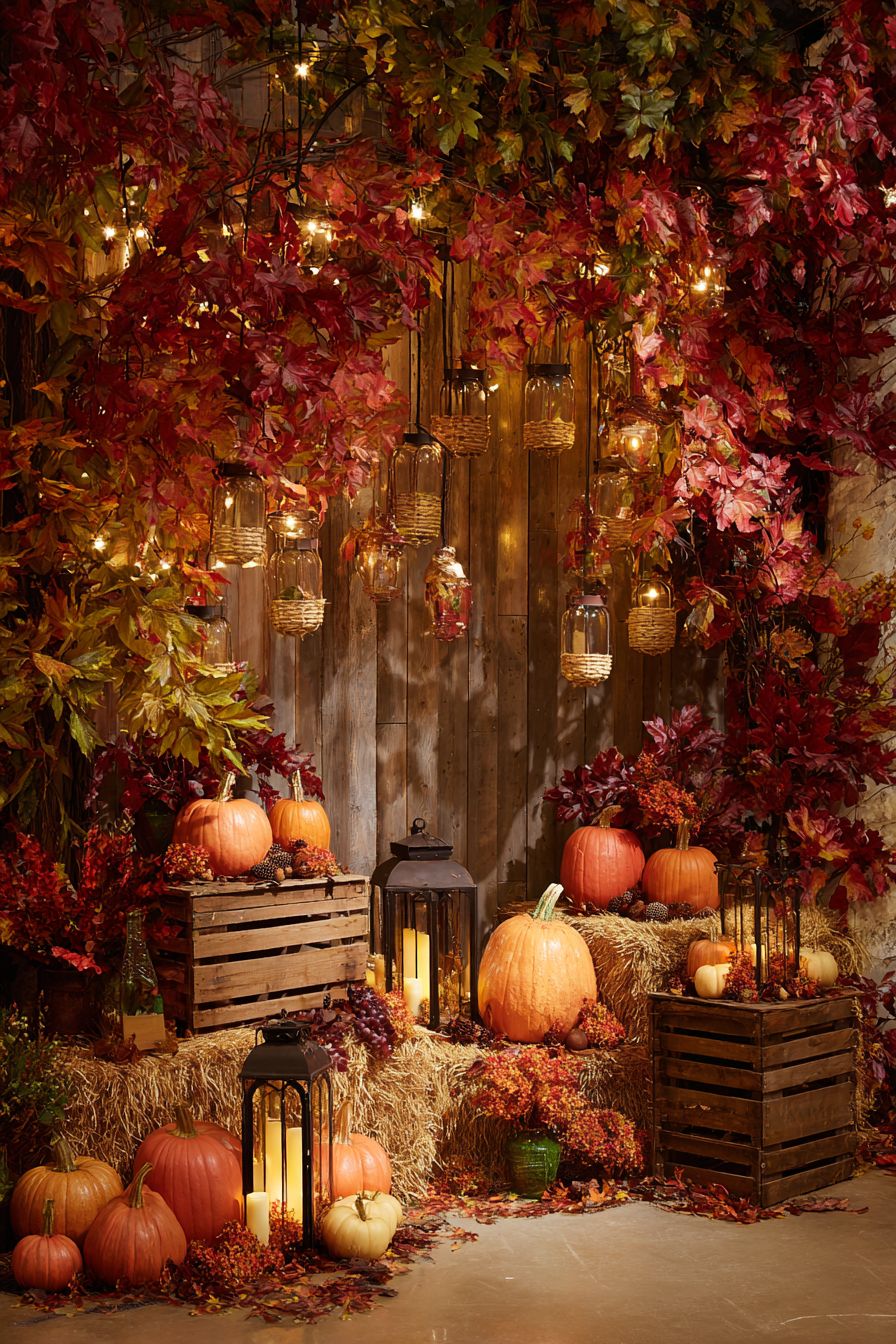 Organize an Autumn-Inspired Mural