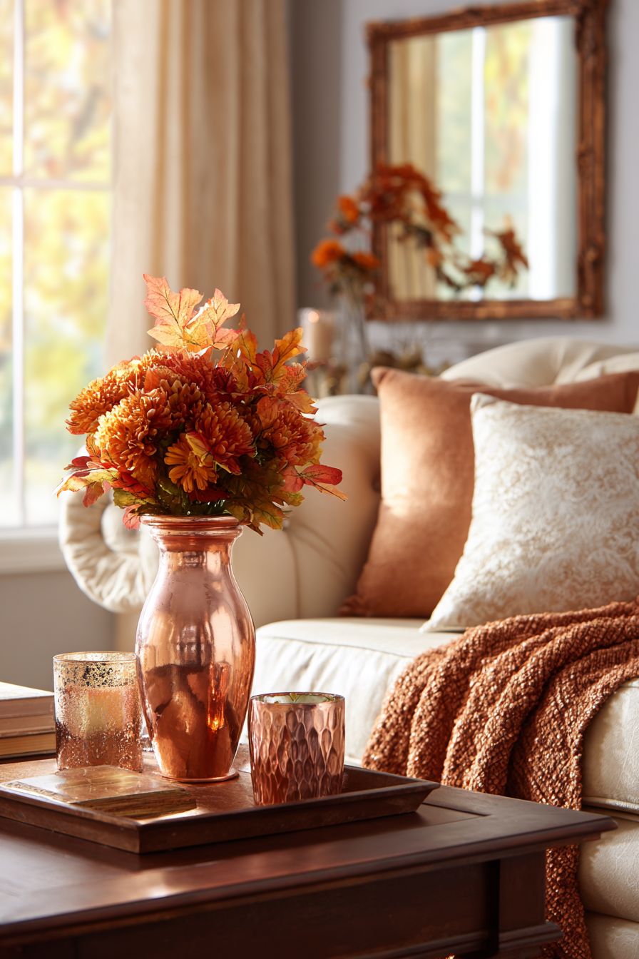 Use Copper Accessories for Shine