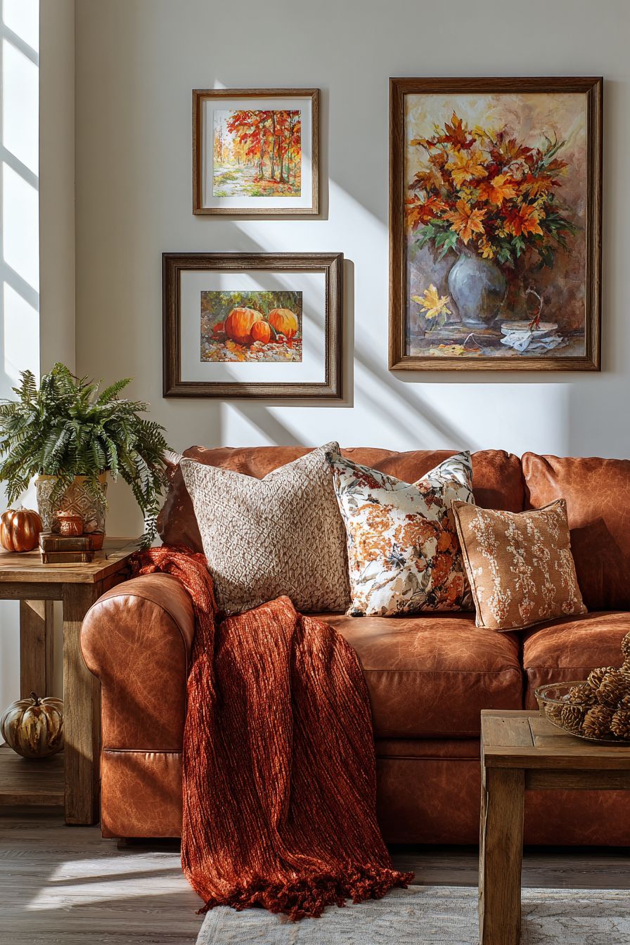 Display Seasonal Art Pieces