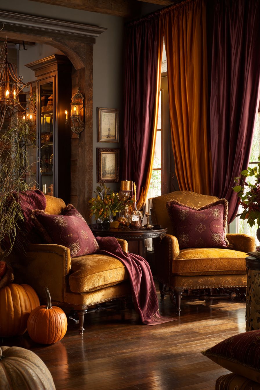 Install Drapes in Rich Shades