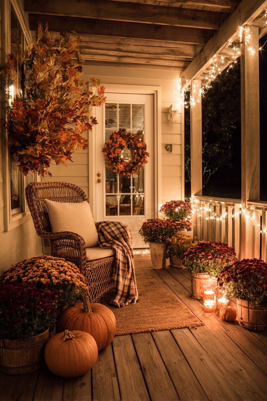 Illuminate with Festive String Lights