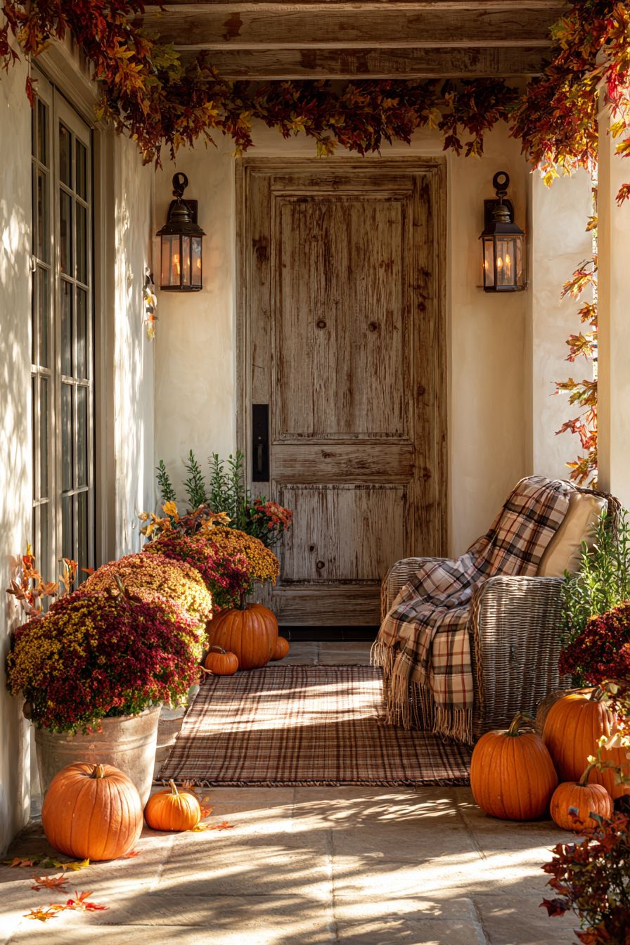 Hang a Seasonal Banner or Garland