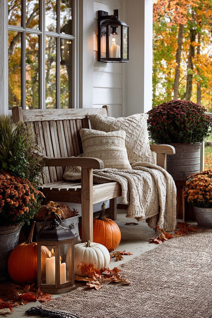 Add Cozy Outdoor Blankets