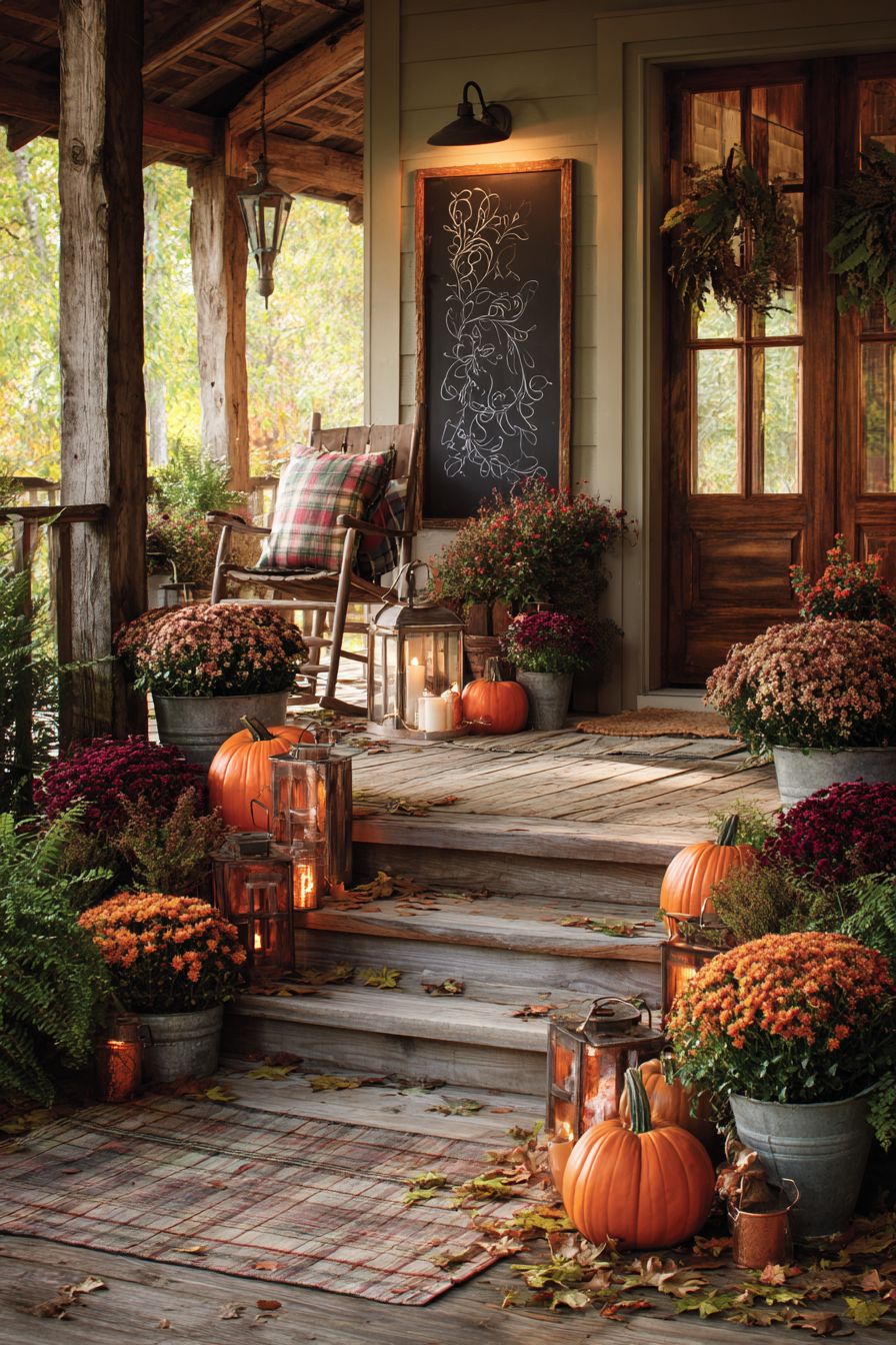 Craft a Fall-Themed Chalkboard Sign