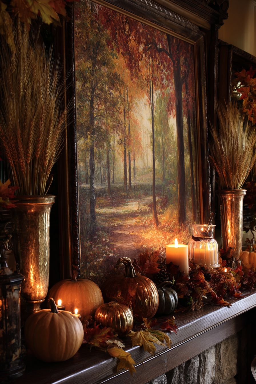 Feature Fall-Inspired Art Pieces