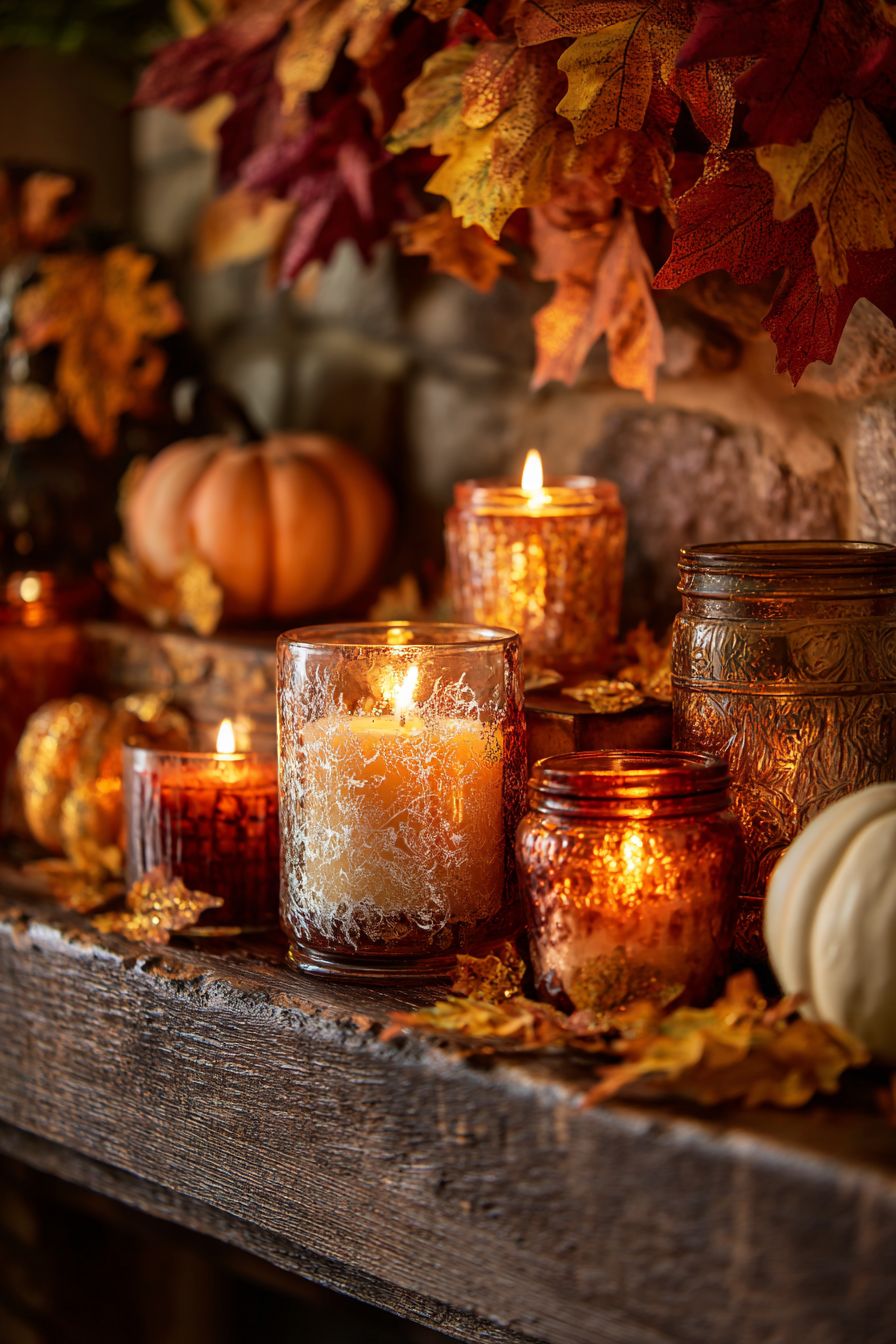 Showcase Harvest-Inspired Candles
