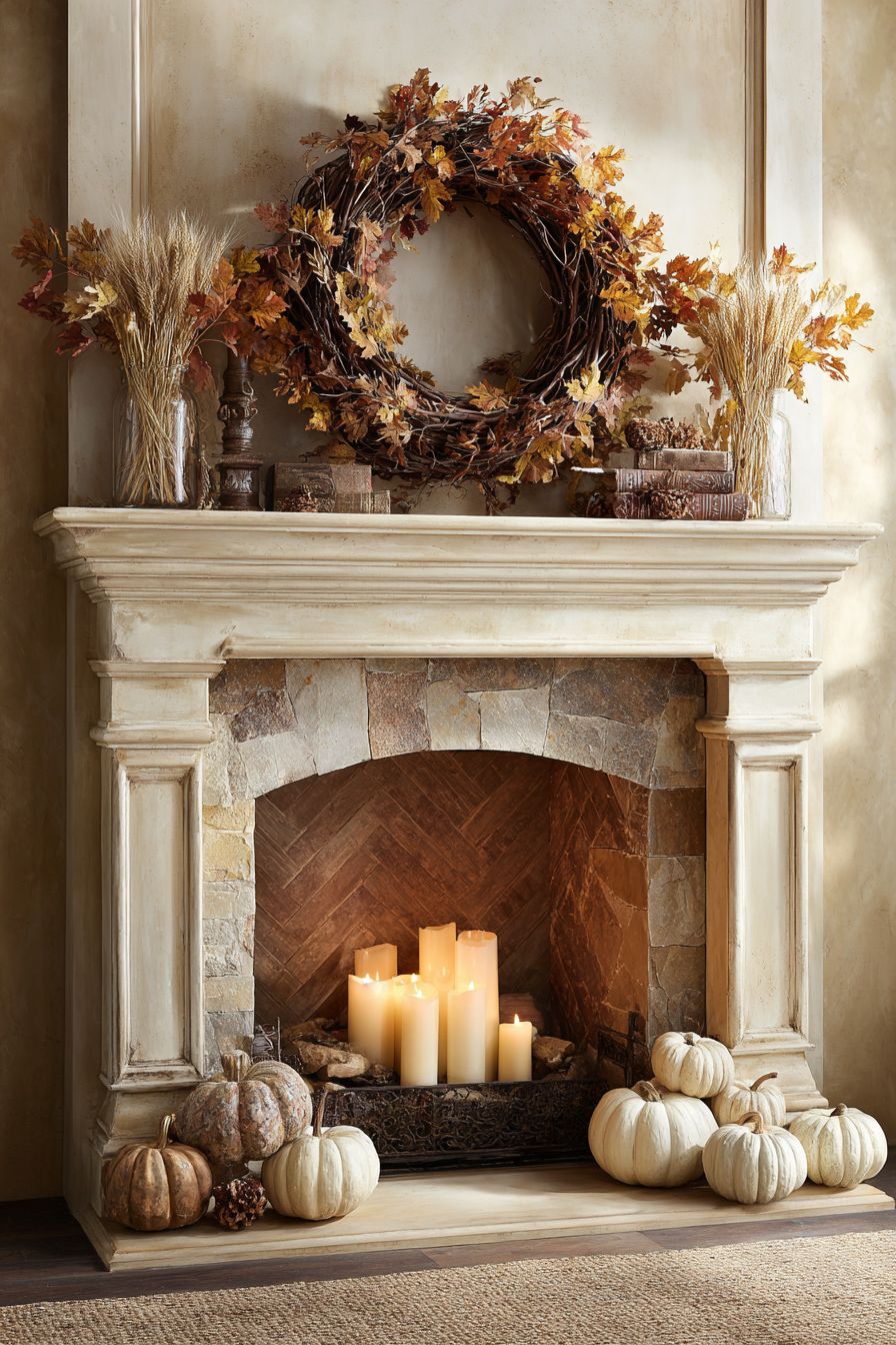Hang A Harvest Wreath
