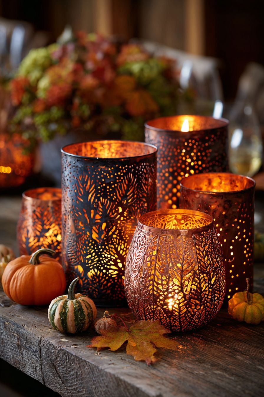 Create Lanterns with Recycled Tin Cans
