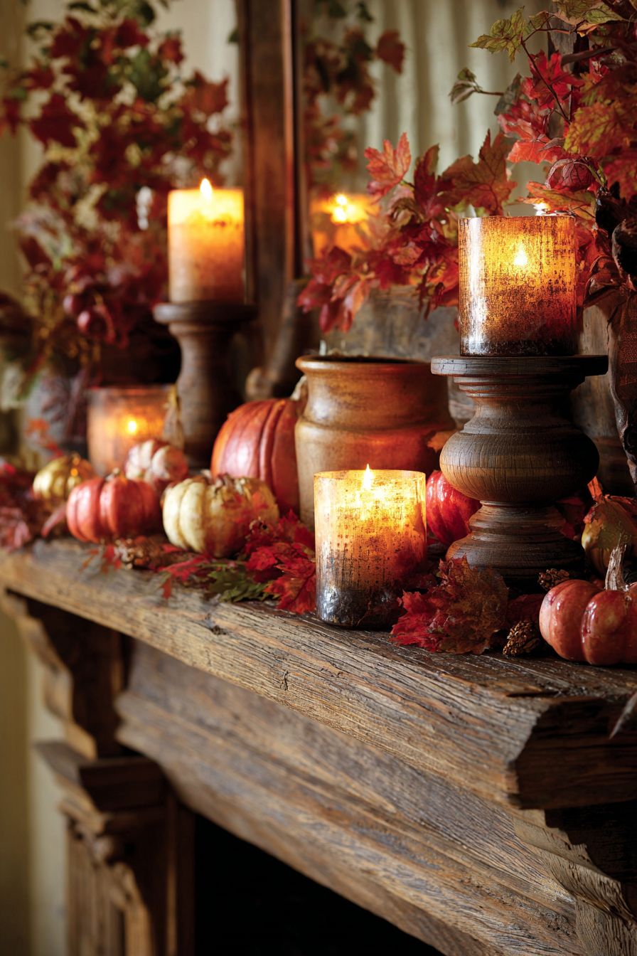 Incorporate Earthy Candleholders