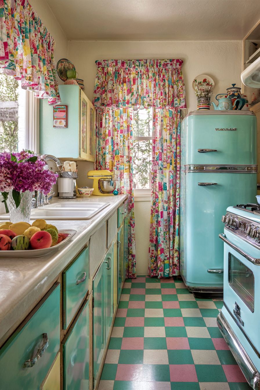 Hang Patterned Curtains
