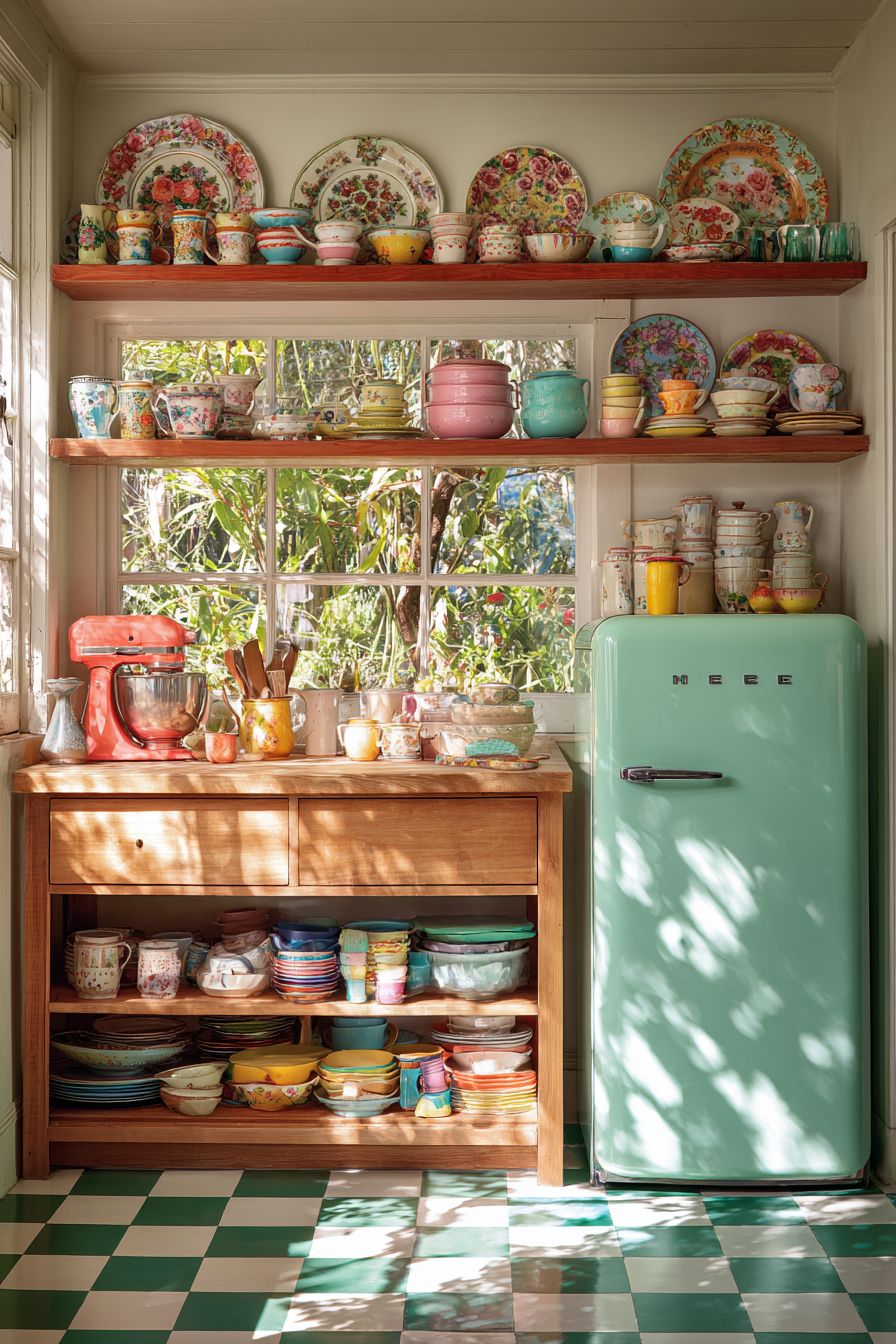 Display Vintage Dinnerware