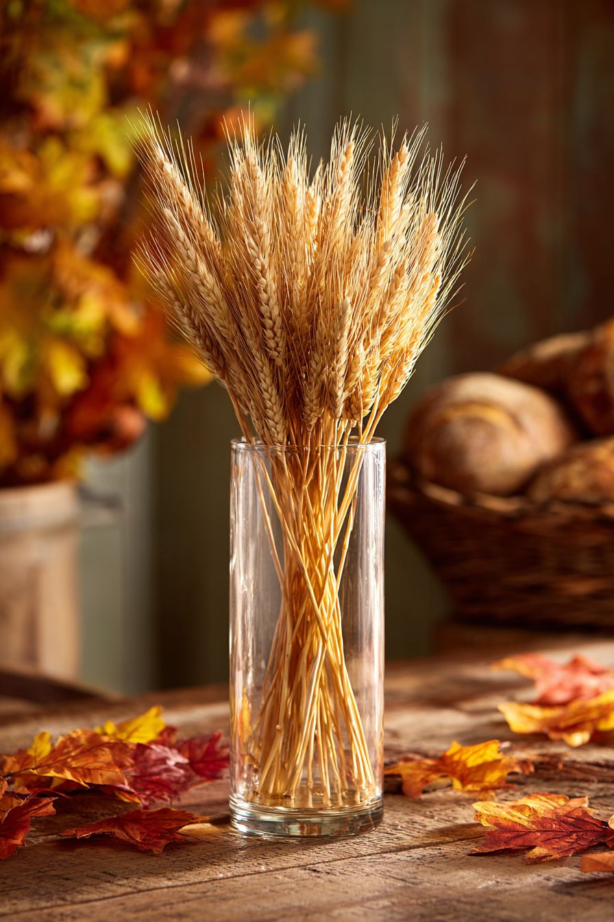 Create a Wheat Bundle Display