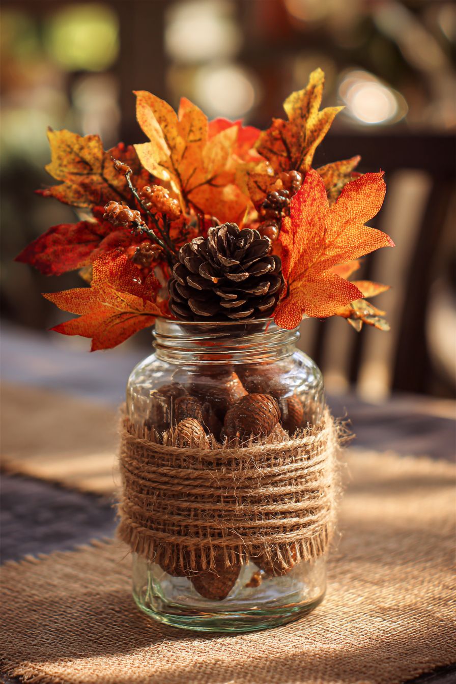 Wrap with Burlap and Twine