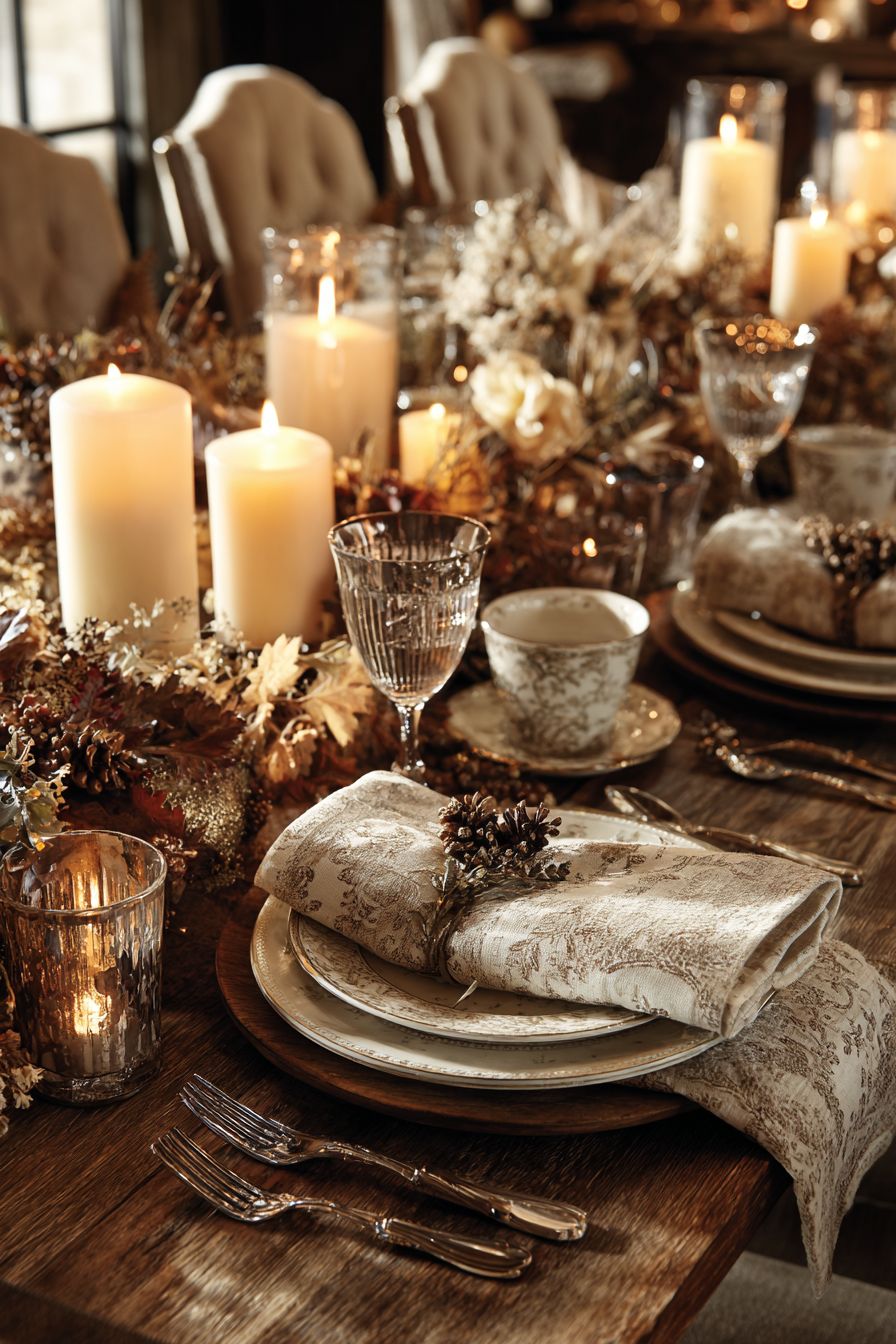 Create a Cozy Candlelit Atmosphere