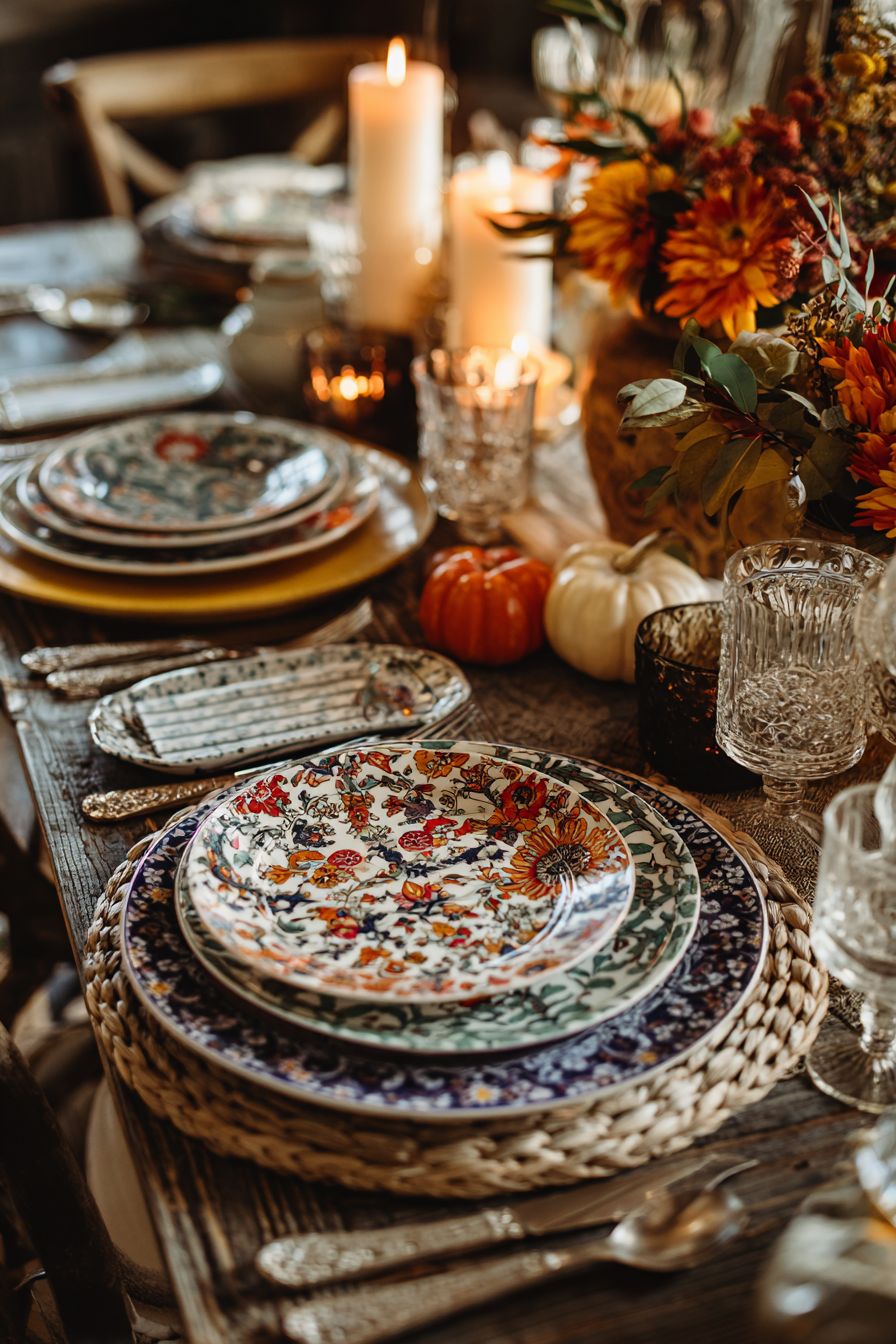 Mix and Match with Eclectic Plates