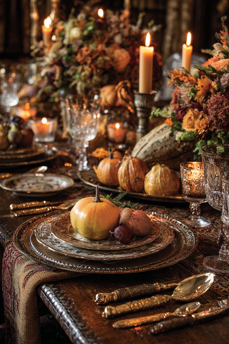 Festive Flair with Themed Centerpieces