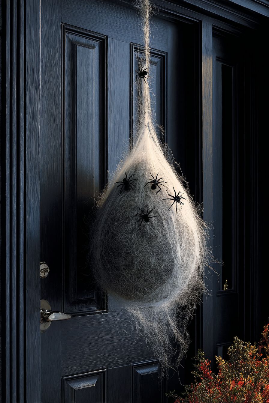 Craft a Spider Egg Sack with Cotton