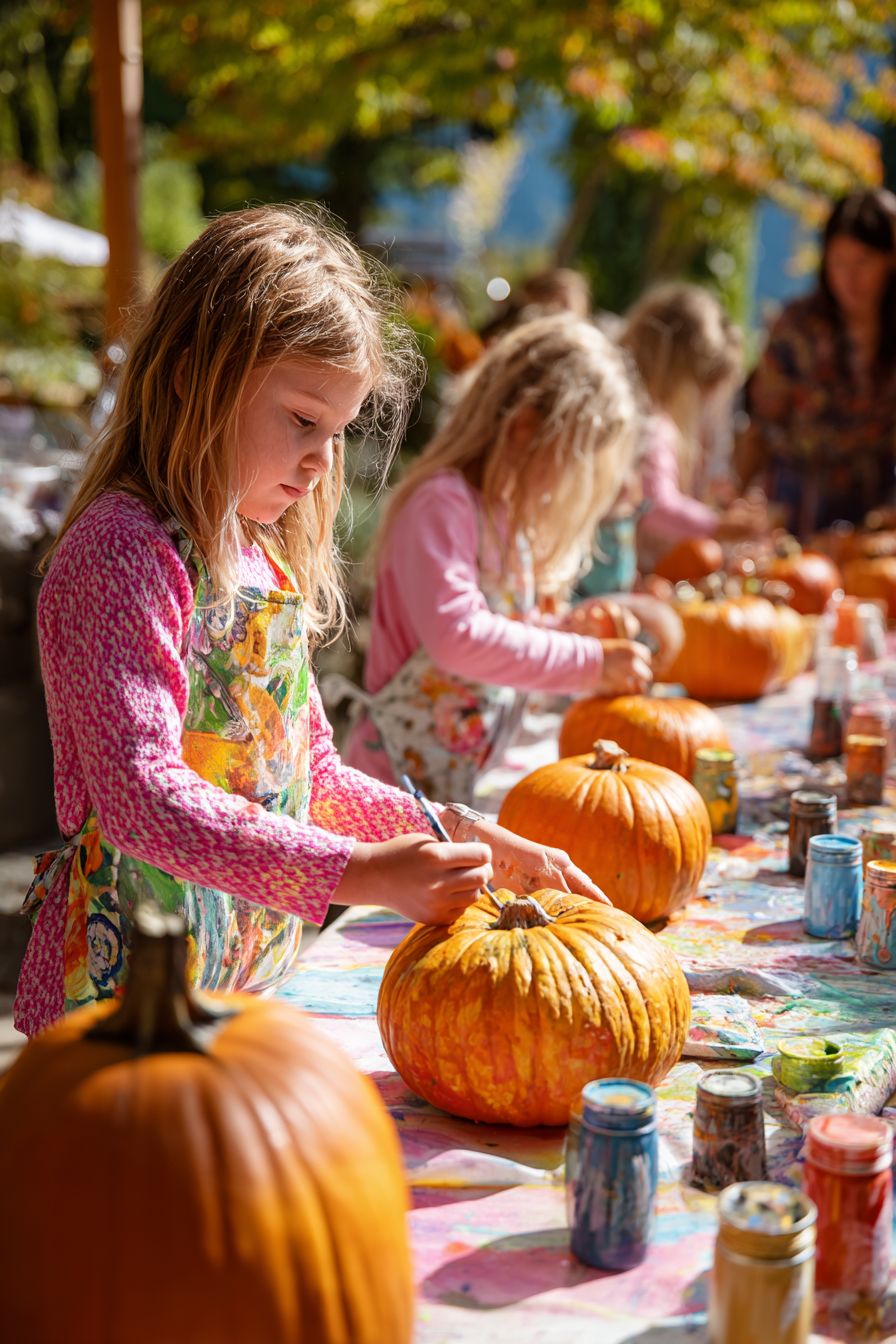 Organize a Pumpkin Painting Party for Friends