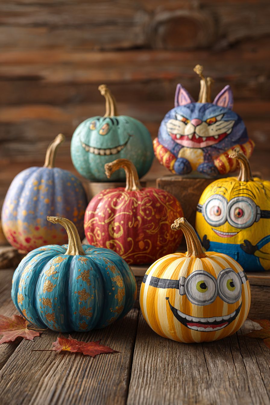 Craft Storybook Character Pumpkins
