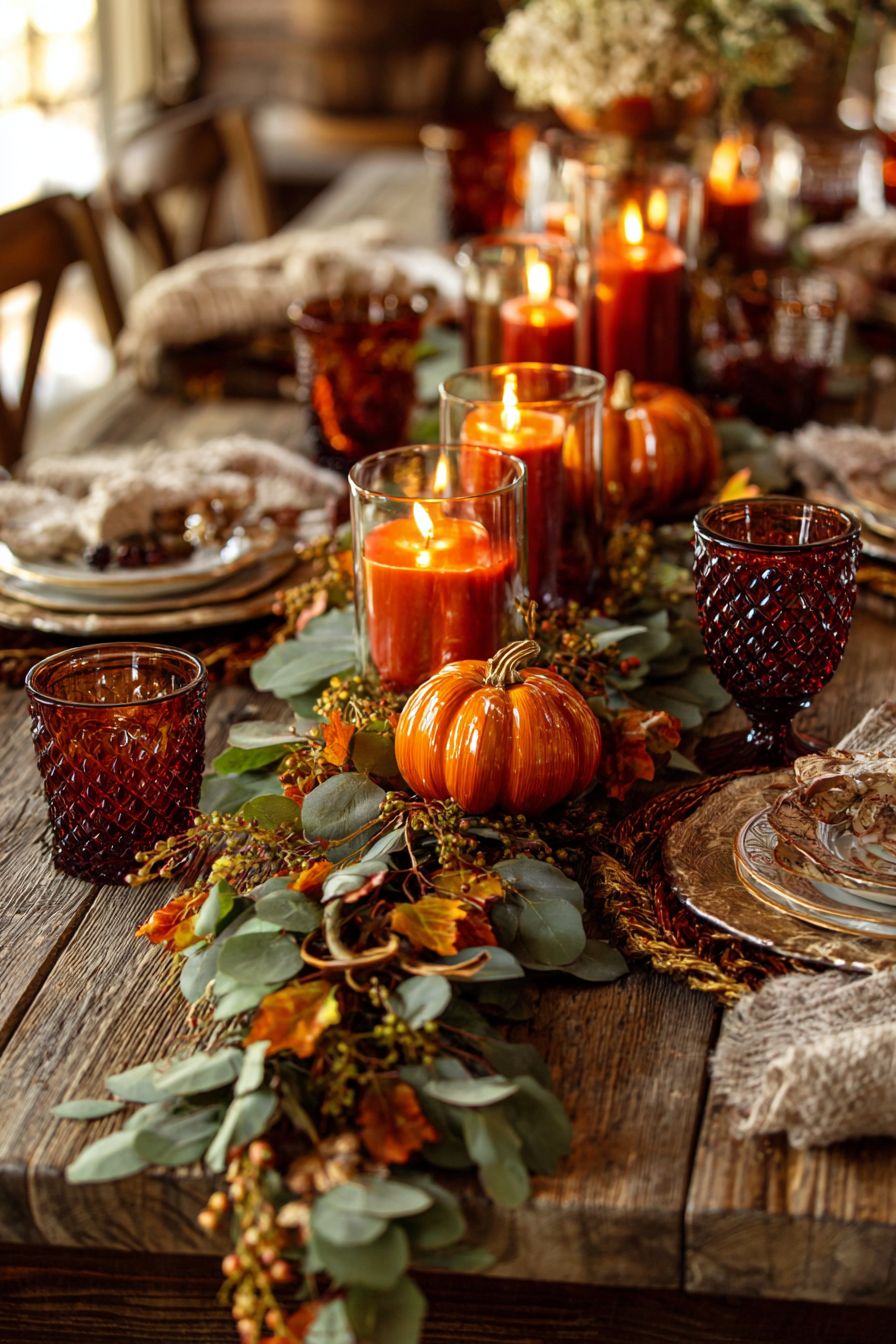 Hang Seasonal Garland Above Table