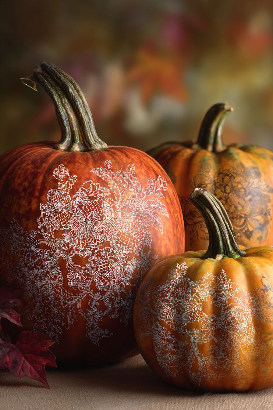 Maximize Elegance with Lace Stencils