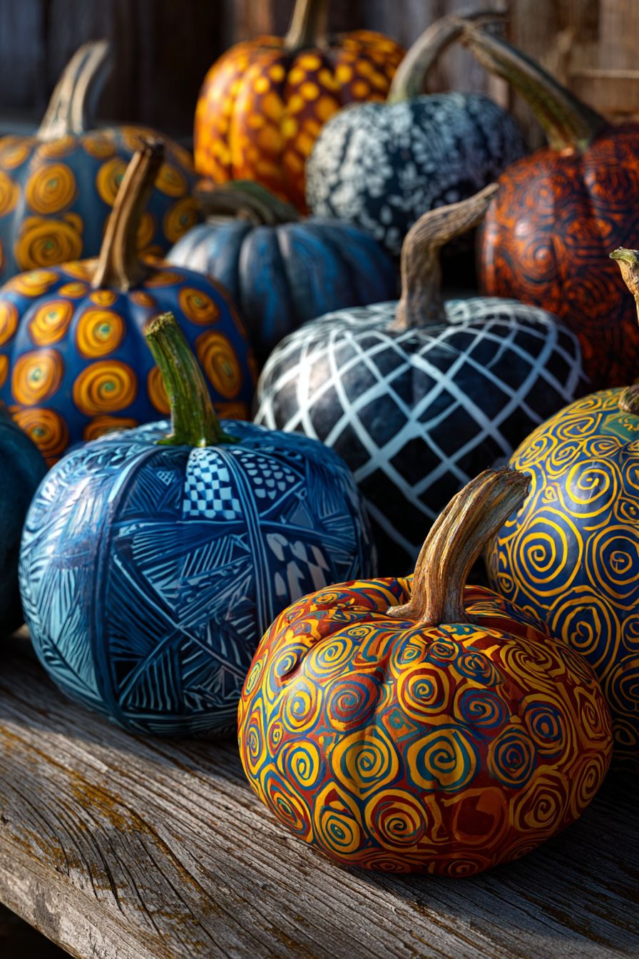 Apply Bold Geometric Patterns