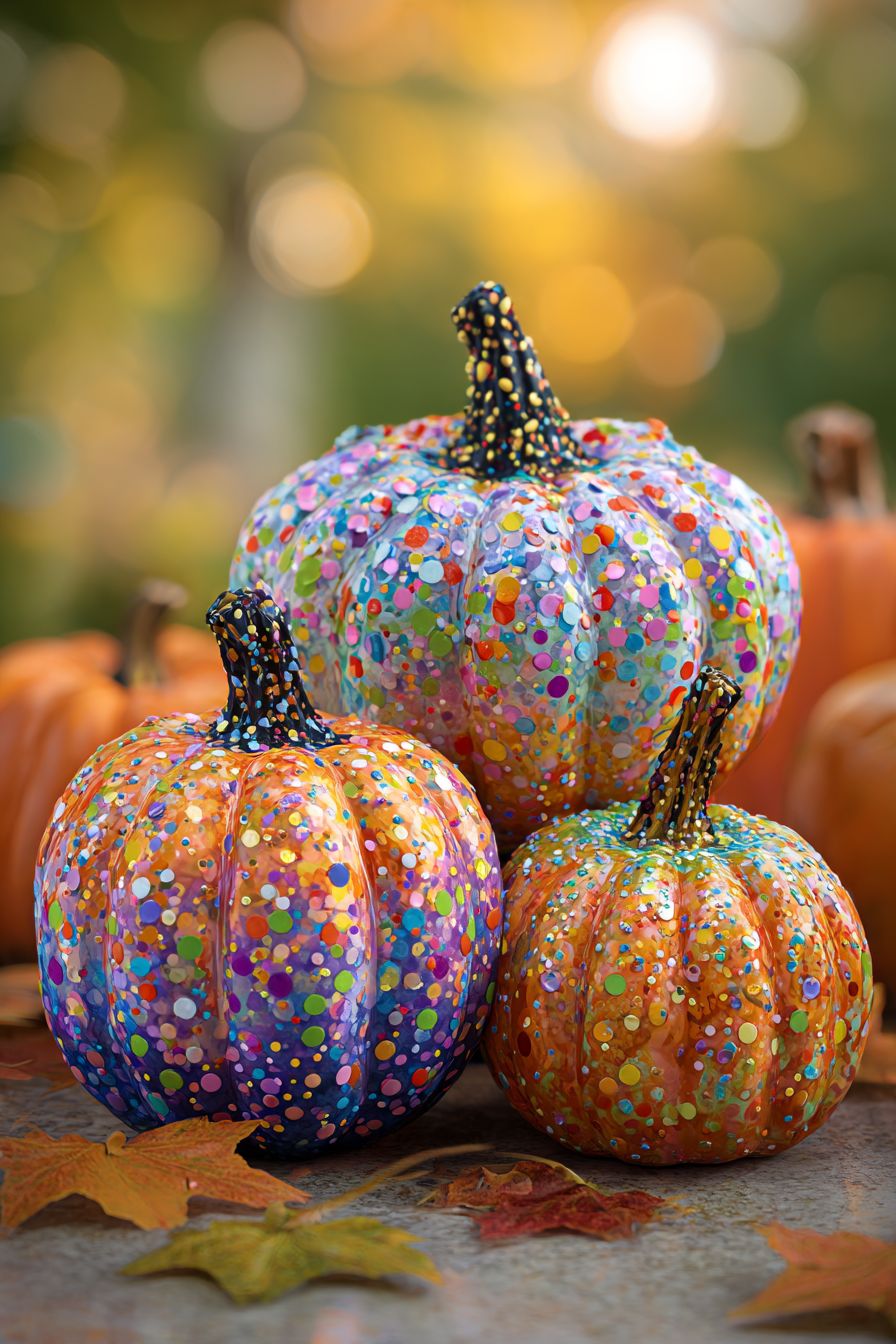 Apply Festive Confetti Sprinkles