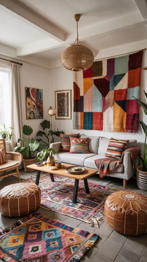 Boho Living Room Ideas 2026: 28 Stylish Ways To Create A Cozy And Modern Bohemian Space