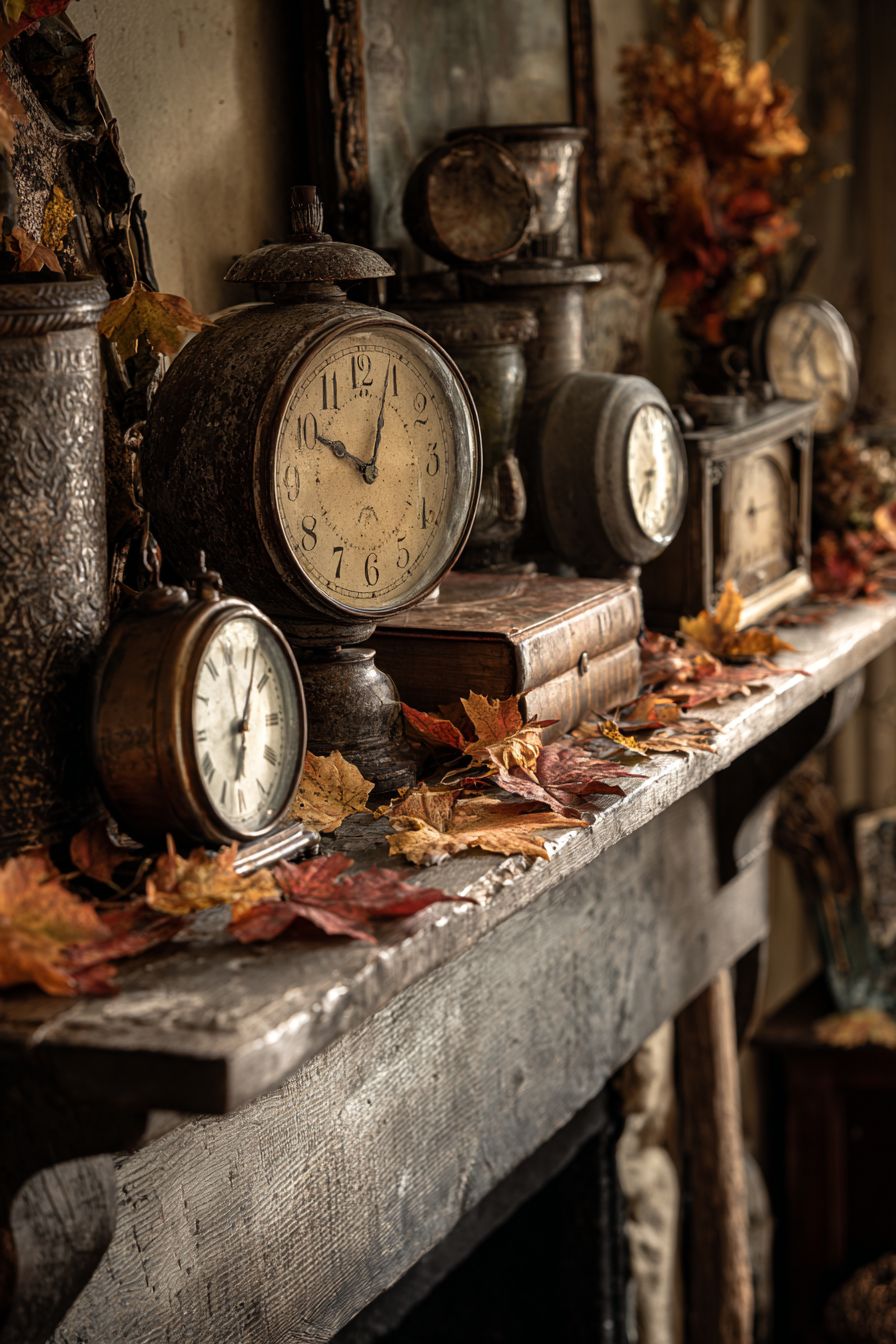 Decorate with Antique Clocks