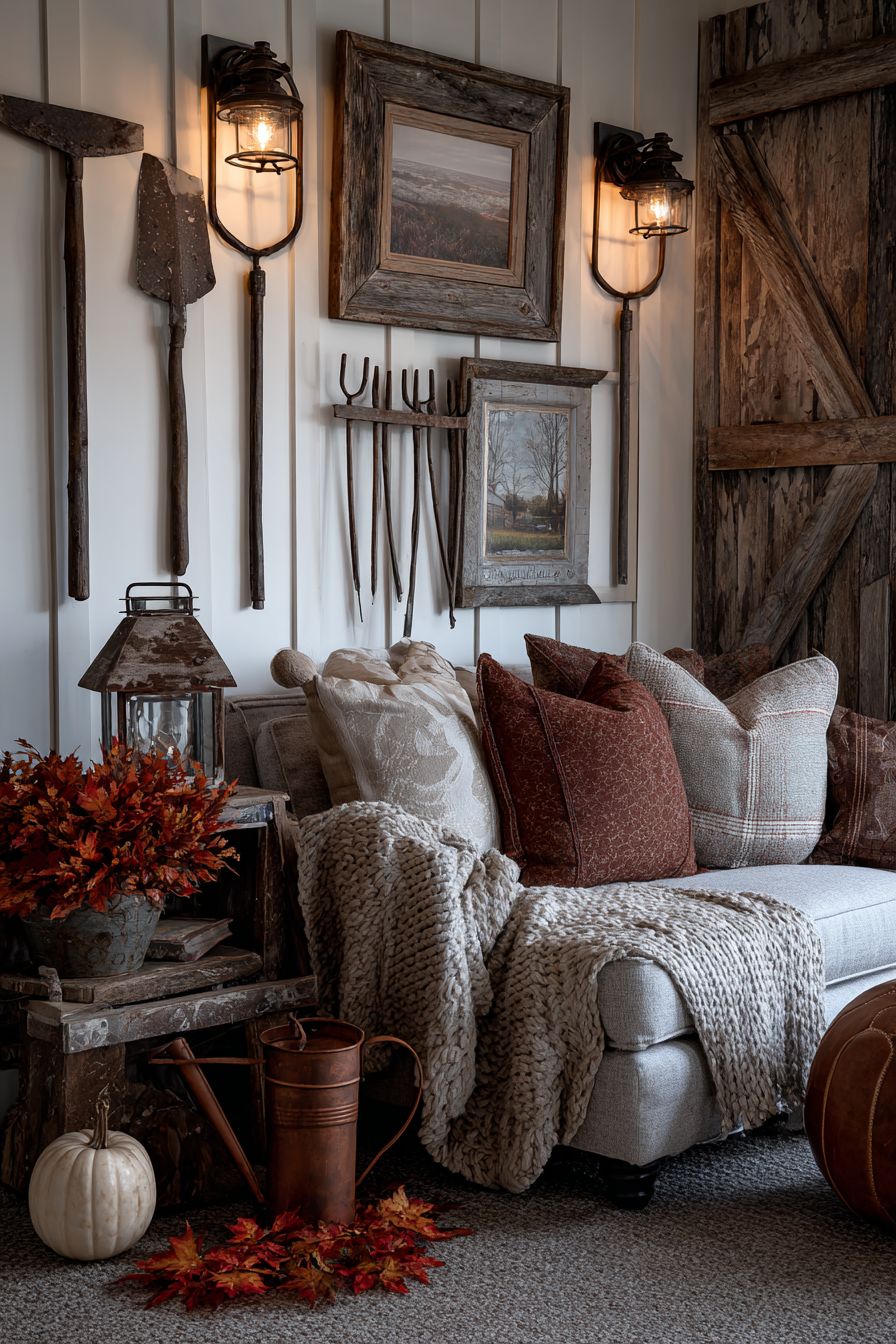 Showcase Vintage Finds on Walls