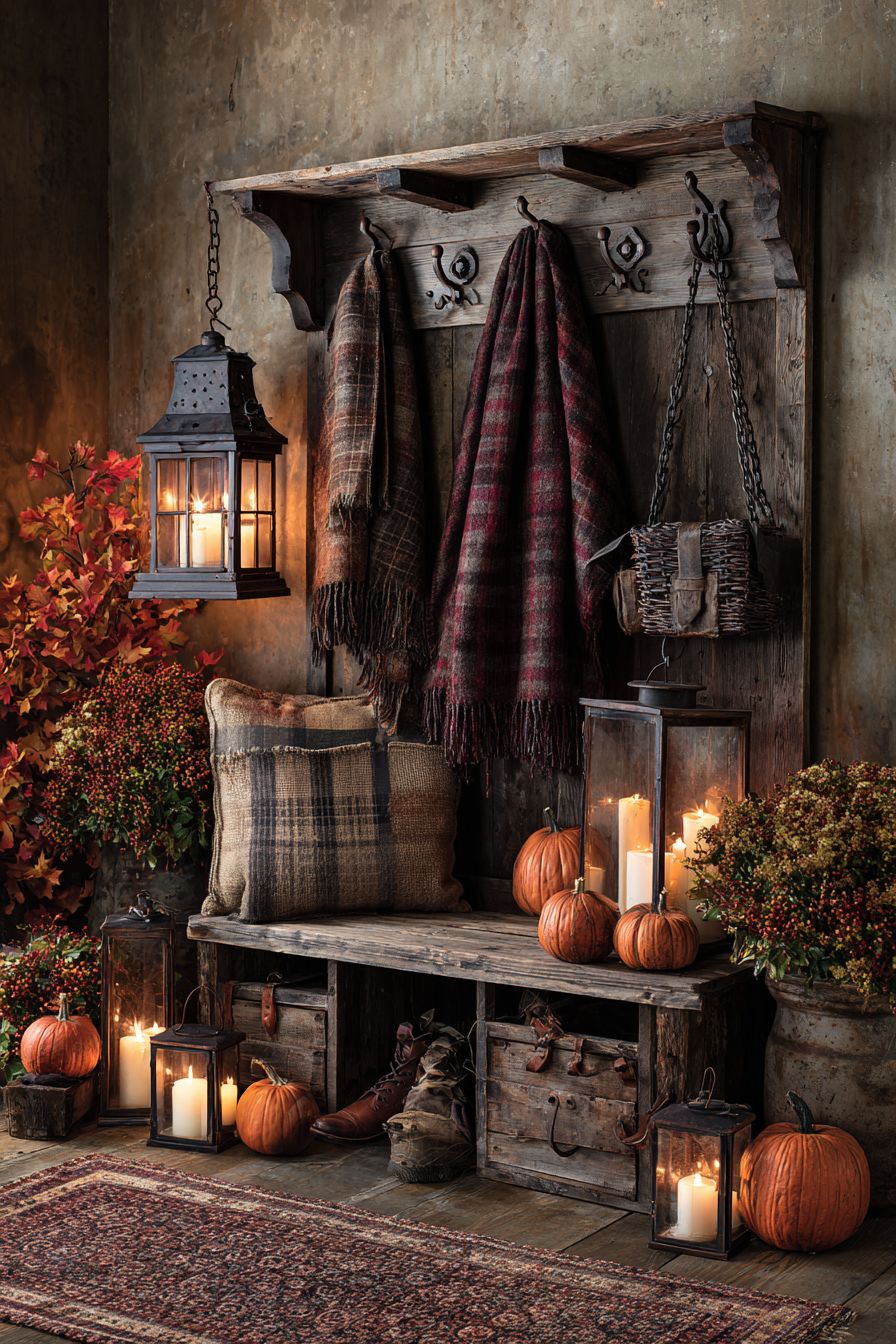 Build a Farmhouse Style Coat Rack