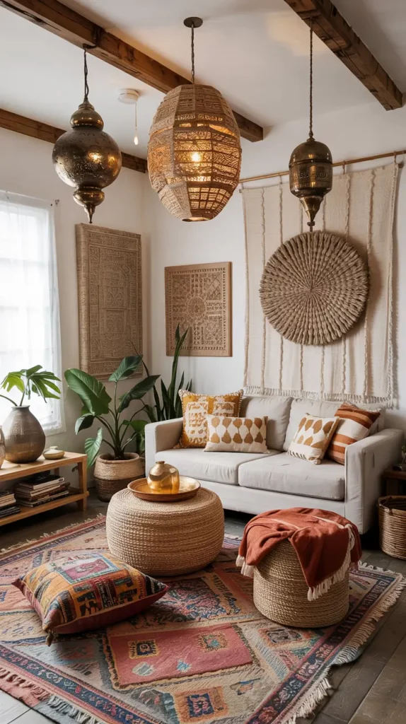 Boho Living Room Ideas 2026: 28 Stylish Ways To Create A Cozy And Modern Bohemian Space