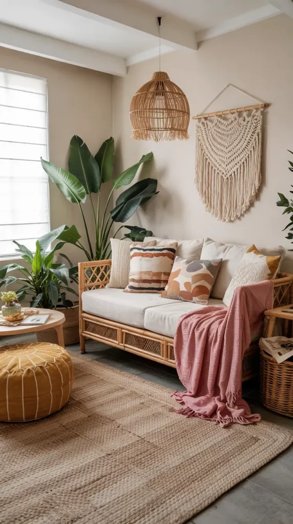 Boho Living Room Ideas 2026: 28 Stylish Ways To Create A Cozy And Modern Bohemian Space