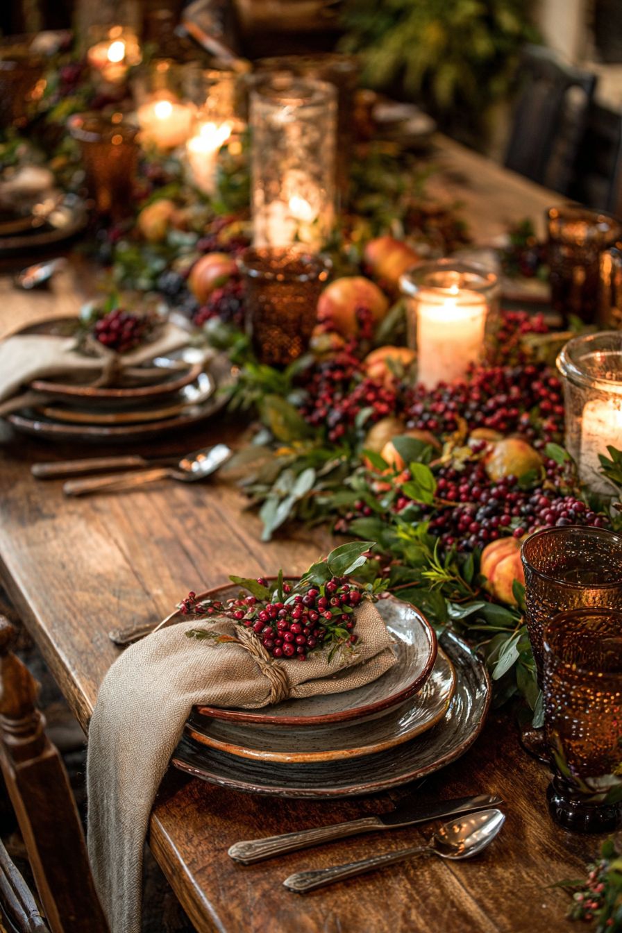 Weave a Harvest Garland for Tablescape