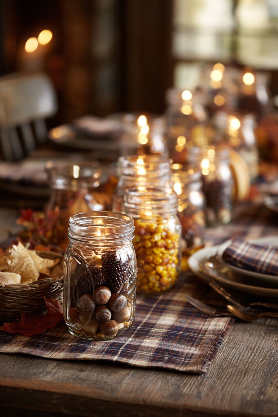 Maximize Mason Jars for Rustic Charm