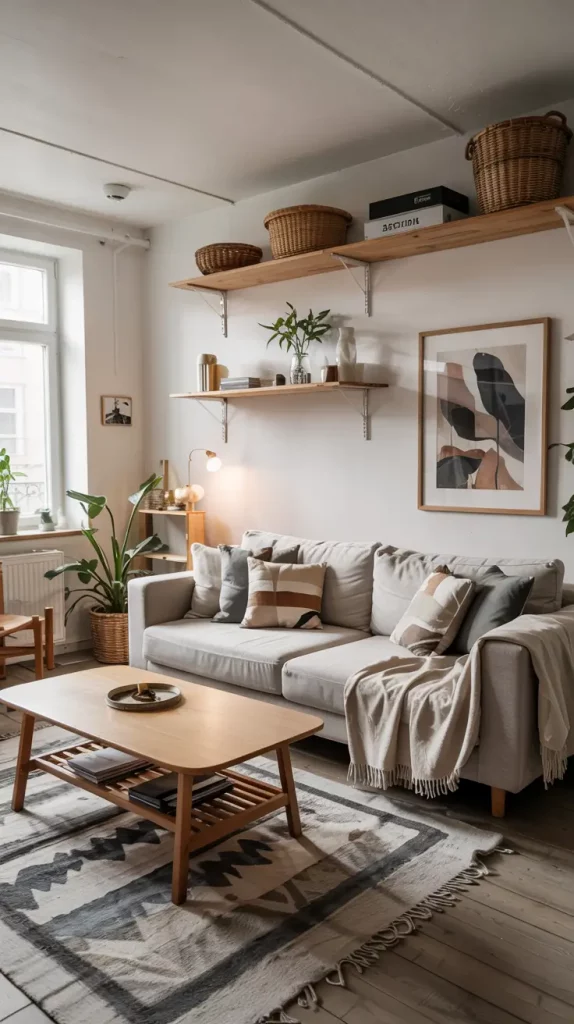 Scandinavian Apartment Living Room Design