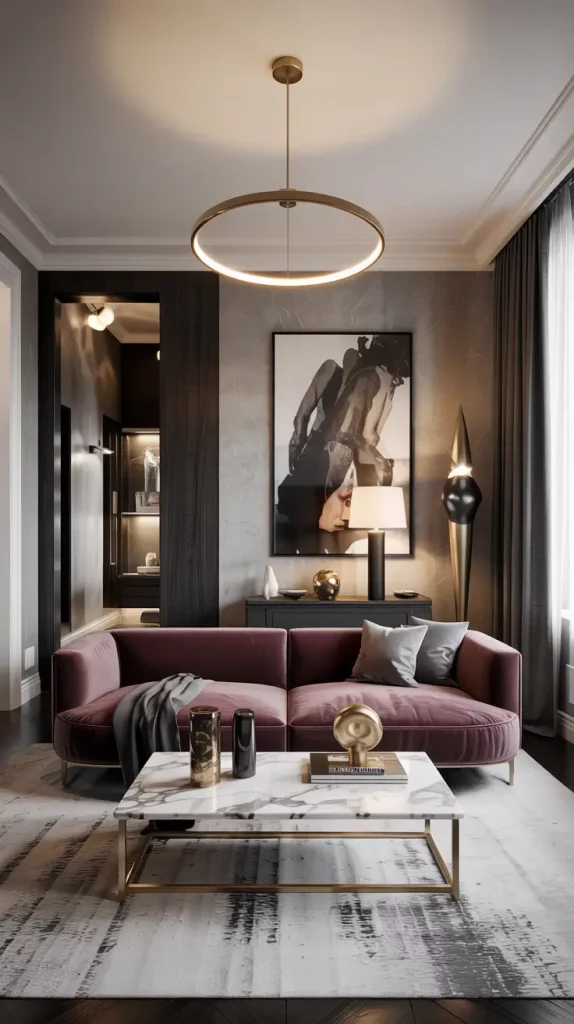 Luxury Apartment Living Room Design