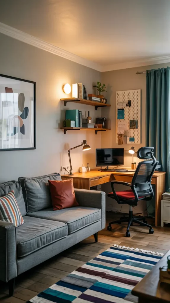 Multipurpose Apartment Living Room Design