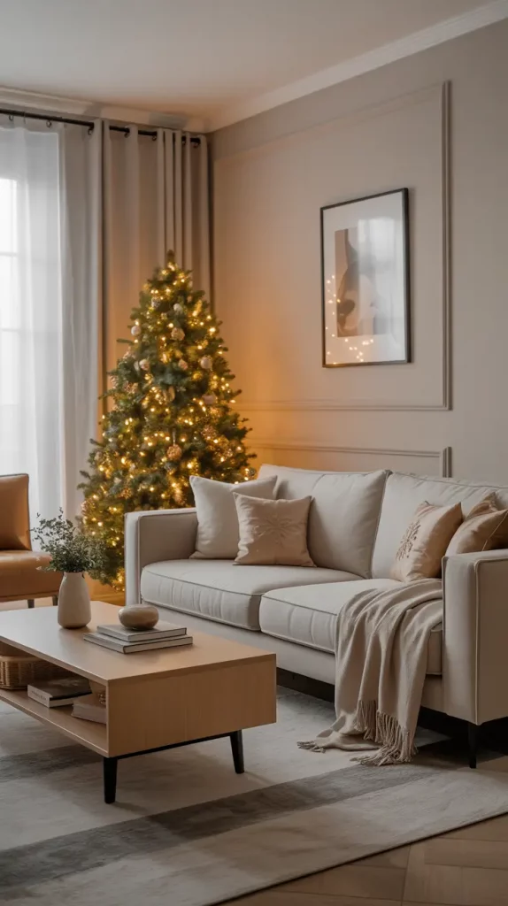 Warm White Christmas Lights: Modern Indoor & Outdoor Décor Ideas For A Cozy, Elegant Holiday Home