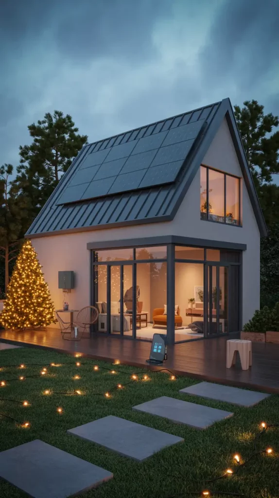 Warm White Christmas Lights: Modern Indoor & Outdoor Décor Ideas For A Cozy, Elegant Holiday Home