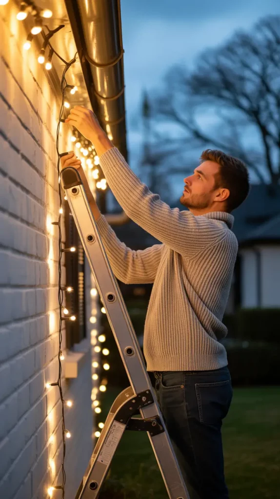 Warm White Christmas Lights: Modern Indoor & Outdoor Décor Ideas For A Cozy, Elegant Holiday Home